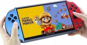 iLogic KONSOLA DO GIER X12 PLUS 7cal PRZENOŚNA 3000 GIER 6