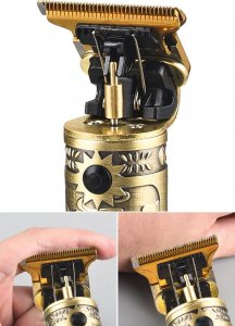 Trymer BARBER SHOP MASZYNKA TRYMER DO STRZYŻENIA BRODY GOLENIA WŁOSÓW 6