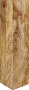 vidaXL Stolik barowy, 112x55x108, lite drewno mango 6