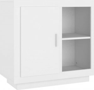 vidaXL Szafka, biała, 80x40x75 cm 2