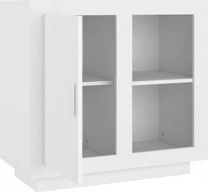 vidaXL Szafka, biała, 80x40x75 cm 7