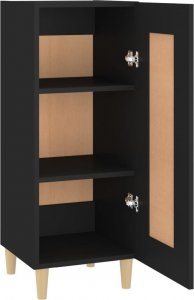 vidaXL Szafka, czarna, 34,5x34x90 cm 7