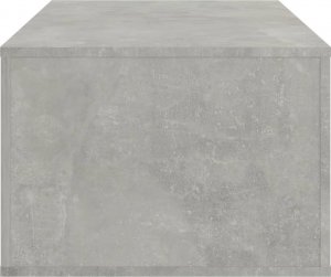 vidaXL Stolik kawowy, szarość betonu, 100x50,5x35 cm 8
