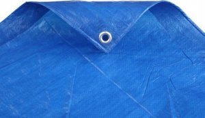 Plandeka Wimar Plandeka 60g 3x3 Niebieska - plandeka samochodowa, budowlana, ogrodowa, na taras 2