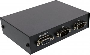 InLine InLine® Serial switch manual 2-port, RS232, 9-pin Sub-D 2