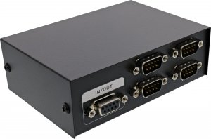 InLine InLine® Serial switch manual 4-port, RS232, 9-pin Sub-D 2