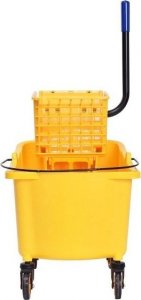 Costway Wiadro do mopa z wyciskaczem 32L 8