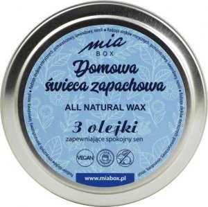 Mia Box MIA BOX Domowa Świeca zapachowa 3 olejki - SPOKOJNY SEN 160g 3