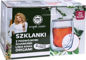 MG Home Szklanki termiczne 300 ml Renza Origami komplet 6 szt MG Home 1