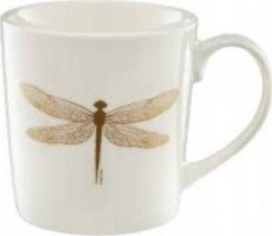 Dajar Kubek porcelanowy biały ważka 360 ml Selene 1