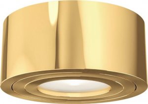 Lampa sufitowa Orlicki Design Spot sufitowy Rullo Gold Mini plafon LED 5,5W złoty do biura 1