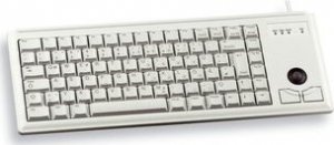 Klawiatura Cherry CHERRY G84-4400 klawiatura PS/2 AZERTY Francuski Szary 1