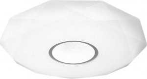Lampa sufitowa Polux Plafon LAMPA sufitowa DIAMOND 313508 natynkowa OPRAWA geometryczna LED 36W 3000K - 6500K łazienkowa biała 2