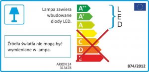 Lampa sufitowa Polux Plafon LAMPA sufitowa DIAMOND 313508 natynkowa OPRAWA geometryczna LED 36W 3000K - 6500K łazienkowa biała 8