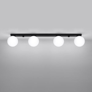 Lampa sufitowa Sollux Sollux Yoli SL.1154 plafon oprawa sufitowa 4x12W LED G9 IP20 biały/czarny 3