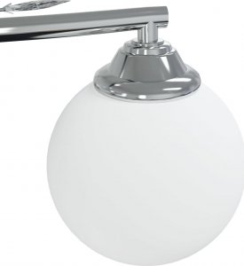 Lampa sufitowa vidaXL Lampa sufitowa, okrągłe szklane klosze, 4 żarówki LED, G9 5