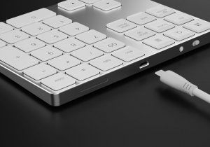 Klawiatura HDWR Aluminiowa bezprzewodowa klawiatura numeryczna typerCLAW BN100 3