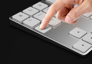 Klawiatura HDWR Aluminiowa bezprzewodowa klawiatura numeryczna typerCLAW BN100 6