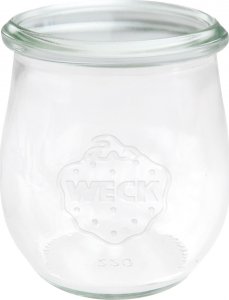 Wamar-Sosenka Zestaw Słoików WECK Pojemność 220 ml średnica 60mm 12 sztuk Bez dodatków 1