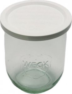 Wamar-Sosenka Zestaw Słoików WECK Pojemność 1062 ml średnica 100mm 6 sztuk + Plastikowe wieka 1