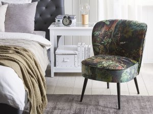 Beliani Fotel z motywem dżungli wielokolorowy VOSS! 3