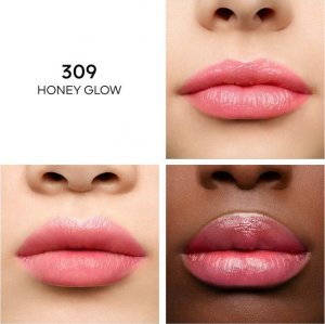 Guerlain GUERLAIN KISS KISS BEE GLOW TINTED LIP BALM 309 HONEY 3