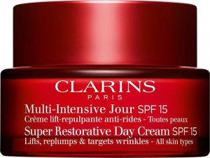 Clarins Super Restorative Regenerujący, liftingujący krem do twarzy na dzień SPF 15 50ml 1