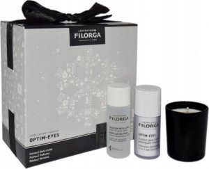Filorga FILORGA SET (OPTIM EYES 3in1 EYE CONTOUR CREAM 15ML + MICELLAR SOLUTION 50ML + SCENTED CANDLE) 1