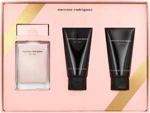 Narciso Rodriguez NARCISO RODRIGUEZ SET (FOR HER EDP/S 50ML + BODY LOTION 50ML + SHOWER GEL 50ML) 2