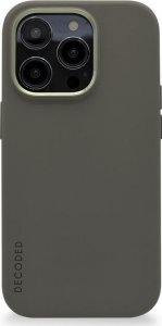 Decoded Decoded Silicone BackCover, olive - iPhone 14 Pro 1