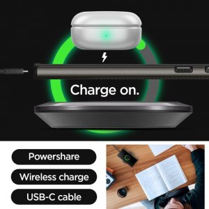 Spigen Spigen Neo Hybrid, gunmetal - Samsung Galaxy S23 Ultra 14