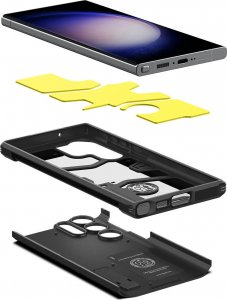 Spigen Spigen Tough Armor, black - Samsung Galaxy S23 Ultra 2