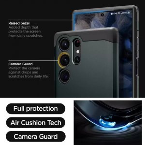 Spigen Tough Armor, green - Samsung Galaxy S23 Ultra 14