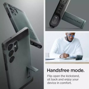 Spigen Tough Armor, green - Samsung Galaxy S23 Ultra 15