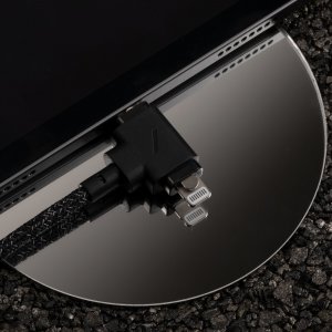 Kabel USB Native Union USB-C - USB-C + Lightning 1.8 m Czarny (BELT-CCL-COS-NP) 2