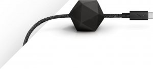 Kabel USB Native Union USB-C - USB-C 2.4 m Czarny (DCABLE-C-CS-BLK-NP) 3