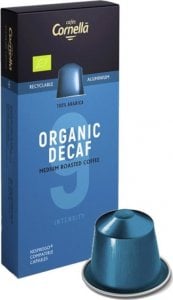 Cornella Kapsułki do ekspresu CORNELLA Organic Decaf 10 szt 1