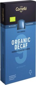 Cornella Kapsułki do ekspresu CORNELLA Organic Decaf 10 szt 2
