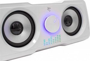 Głośniki komputerowe White Shark Mood białe 3