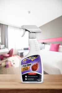 NO PEST 2x Spray na Pluskwy 500ml Preparat Płyn Oprysk Aerozol Środek na Pluskwy Karaluchy Pająki Rybiki Mole 6