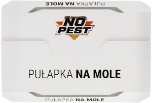 NO PEST Lep 2w1 na Mole 10 szt Pułapka Lepowa Środek Sposób Pułapka na Mole Spożywcze Odzieżowe Kuchenne Ubraniowe 8