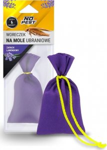 NO PEST 3x Woreczek na Mole Ubraniowe o Zapachu Lawendy Odstraszacz Moli Zawieszka przeciw Molom Odzieżowym 2