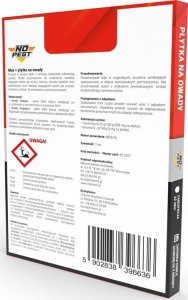 NO PEST Płytka na Owady Latające i Biegające Pułapka Środek na Karaluchy Pająki Mrówki Pluskwy Rybiki Muchy Komary Mole 7