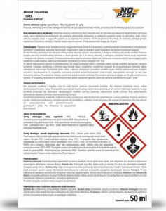 NO PEST Preparat do Pryskania na Osy i Szerszenie 50ml Oprysk Formuła Środek na Osy Szerszenie Gniazda Os 5