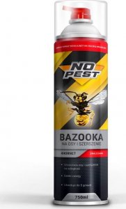 NO PEST 2x Środek na Osy i Szerszenie 750ml Spray Formuła Aerozol Oprysk Preparat na Osy Szerszenie Gniazda Os 2