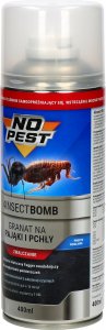 NO PEST Bomba na Pająki i Pchły 400ml Granat Fogger Środek Preparat Odymiacz na Pająki Pchły Pluskwy Karaluchy 3