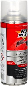 NO PEST Bomba na Komary Muchy 400ml Granat Fogger Środek Preparat Odymiacz na Komary Muchy Meszki Ćmianki 3