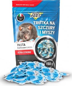 NO PEST Trutka na Szczury i Myszy 150g Środek Substancja Pasta Trucizna przeciw Myszom Szczurom Gryzoniom 1