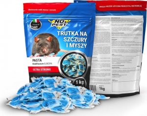 NO PEST Trutka na Szczury i Myszy 1kg Środek Substancja Pasta Trucizna przeciw Myszom Szczurom Gryzoniom 6