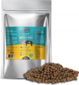 NO PEST Granulat na Koty i Psy PET STOP 1l Środek Odstraszający Koty Psy Gryzonie Odstraszacz Psów Kotów 3